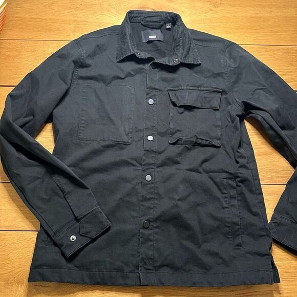 Away black snap jacket medium - Picture 1 of 10